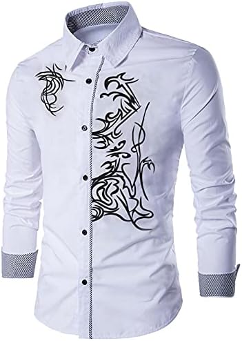 Еден ромпер вртежен врвен врвен необичен приемник за блузи со блузи, тенок мажи маица ракав мажи пакувања со бели маици