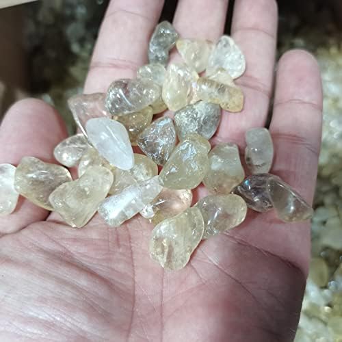 Природно заздравување кристал природен кристален чакал примерок кварц топаз домашен декор шарен за заздравување на аквариумот енергетски камен