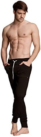 Долга машка манжетна џога, џога, jogage pant modal француски тери, направен во Америка Калифорнија, се вклопува во европски стил
