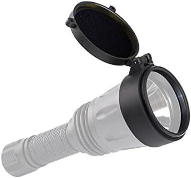 Заштитно покритие на леќи на фенерчето Weltool, запечатено непроaирно за Streamlight, Surefire, светла за оружје или фенерчиња)