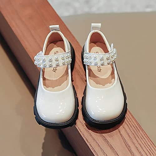 Мода четири сезони деца обични чевли девојки густо дно без лизгање удобна цврста боја девојче сандали чевли