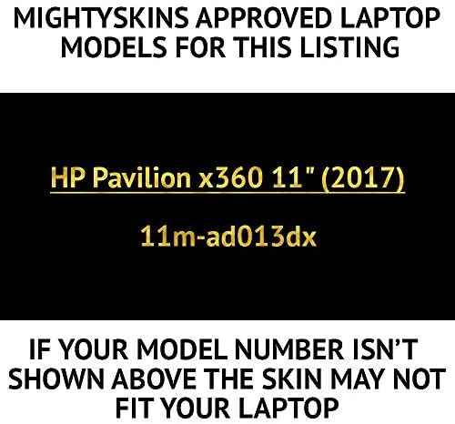 MOINYSKINS Кожата компатибилна со HP Pavilion X360 11 - Скелетот | Заштитен, издржлив и уникатен винил декорален обвивка за обвивка | Лесно