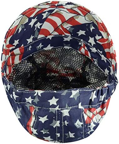 Заштитно заварување на заварувањето за заварување на шлемови на кациги на американско знаме чист памук за заварувачи