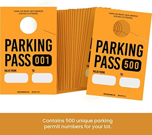 НЕРЕД Дозвола За Паркирање Закачете Ознака За Паркирање Закачалки-Ознаки За Паркирање За Паркинг - Висечка Дозвола За Паркирање - Привремени