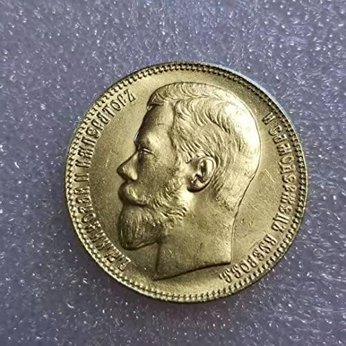 АВЦИТИ Антички Ракотворби Русија 1902 Странски Комеморативна Монета Сребрен Долар Трговија на Големо1377