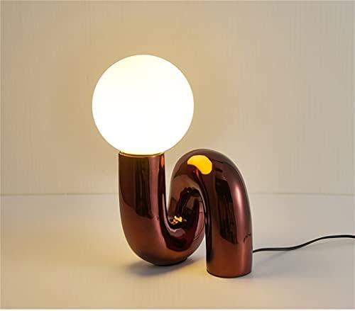 Густа минималистичка стаклена топка спална соба за спална соба светло деца дизајнер на соба дизајнер на простории за ламба за ламба светло
