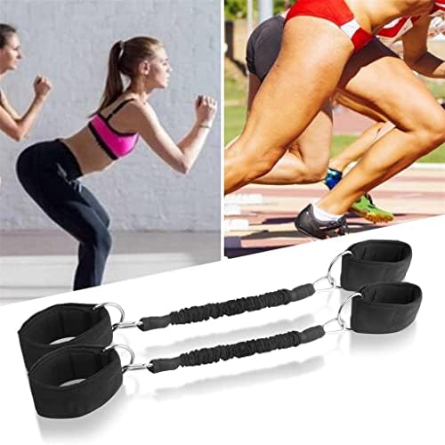 SDFGH Сила за отпорност на нозете и ленти за глуждот Брзина тренинг трчање таеквондо лизгање фитнес вежба