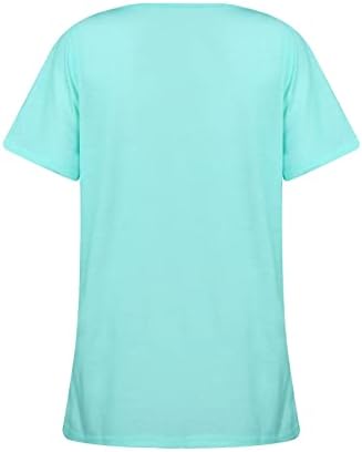 Женски Блузи Мода 2023 Секојдневен Меур Со Кружен Врат Маица Со Кратки Ракави Врвни Блузи Од Туника