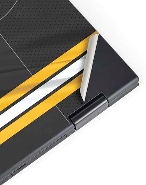 Skinit Laptop Decal Decal Skin Компатибилен со Lenovo ThinkPad L13 Јога генерал 1 - официјално лиценциран NHL Boston Bruins Home Jersey Design