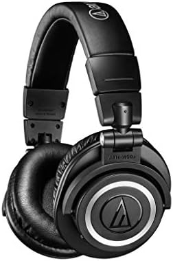 Аудио-Техника ATHM50XBT безжични слушалки за над-уво, црно