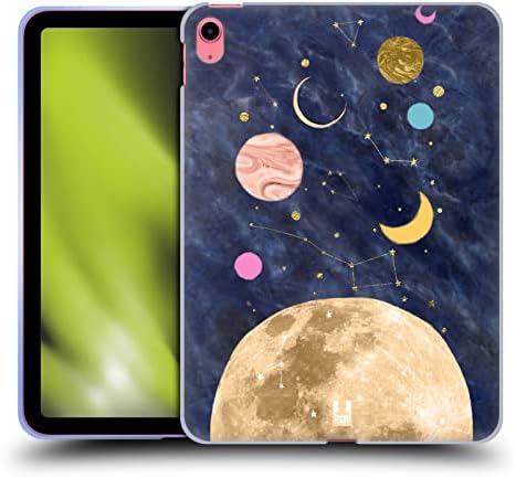 Главата Случај Дизајни Месечината Мермер Галакси Мека Гел Случај Компатибилен Со Apple iPad 10.9