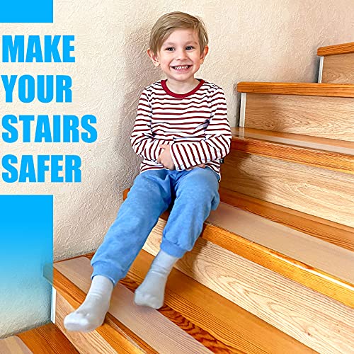 18 парчиња ленти за лизгање на скалила со ленти против скалила против лизгање на скалила во затворен водоотпорен скалила чекор