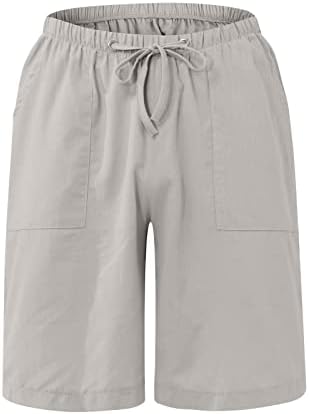 Облека за ленена облека за мажи природни постелнини панталони за мажи современ удобен квалитет мек постелнина џеб цврст