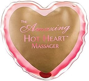 Луда девојка затоплување срцево масажер розово