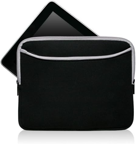 Кутија За бокс Компатибилна Со iPad-Мек Костум Со Џеб, Мека Торбичка Неопренови Покривни Ракави Џеб Со Патент-Супер Сина