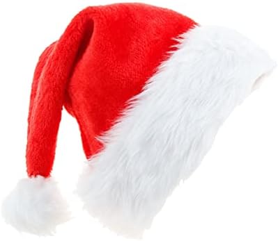 Капа за сонце Капа За кофа 2022 4 парчиња Топчиња Капи Со Големина На Дедо Мраз Кадифен Со Големи Божиќни Капи За Возрасни Подебели И Врвни Божиќ