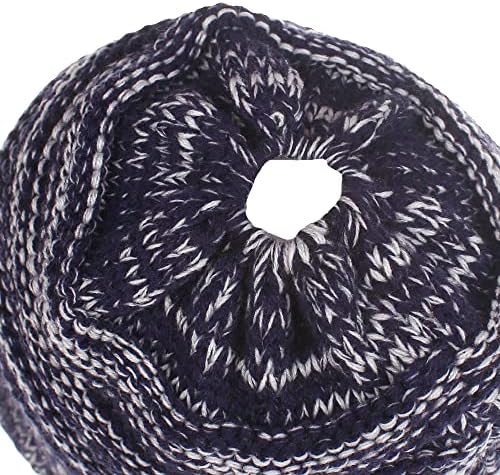 Зимски кабел на Нанвансу, плетено гравче, мека истегнување на мека, неуредна висока пунџаска шапка унисекс топло руно, наредено капаче за череп