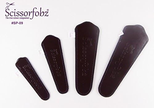 Ножици обвивки од Scissorfobz со ScissorGripper -Value Pack -4 големини - Дизајнер за ножици ги покрива држачите за везење за шиење на везење