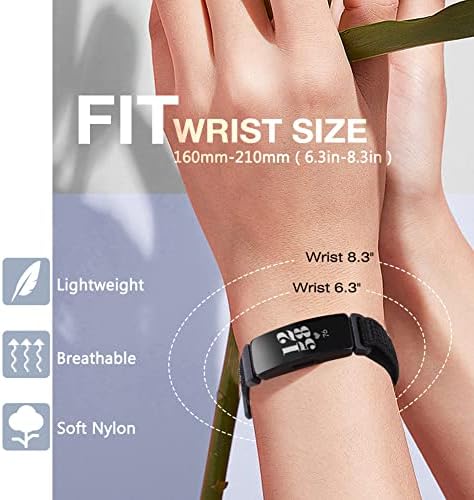 АВОД Најлон Спортски Бендови Компатибилен За Fitbit Инспирира 3/Инспирира 2/Инспирира ЧОВЕЧКИ РЕСУРСИ/Инспирира/Fitbit Ace 2 / Fitbit