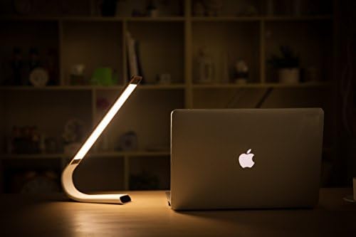 Артикс модерна крива ламба, хромирана сатен-финиш со паметна технологија за заштита на очите, полнење и преносно со способноста за затемнување