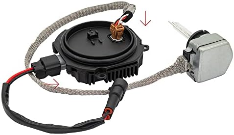 onegercn Xenon HID Headlight Ballast Control Unit with Igniter & D2S Bulb Compatible with Nissan Altima, 350Z, Maxima, Murano, Rogue, Infiniti