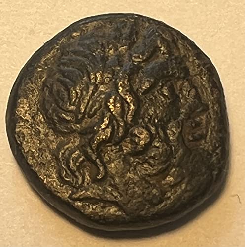 2023 x Mithridates VI од Pontus AE21. EF-/EF. Амизос нане. Зевс мачка9062 Продавач на монети VF-XF