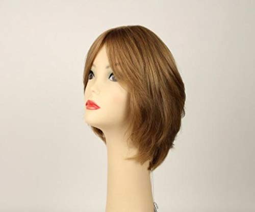 Фрида Европска перика за човечка коса-Дороти Русокоса Со нагласува Врвна Големина На Кожата М