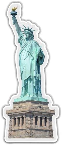 GT Graphics Statue of Liberty - водоотпорна декларација на налепница Винил