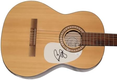 Бред Пајсли потпиша автограм со целосна големина Fender Акустична гитара Б/ Jamesејмс Спенс автентикација JSA COA - Суперerstвезда