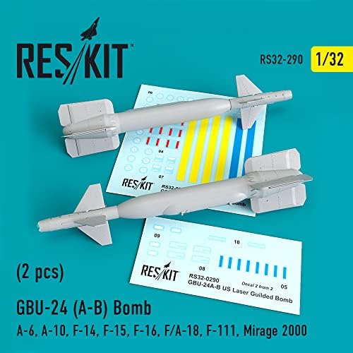Reskit RS32-0290-1/32 GBU-24 бомба за пластичен модел на авиони