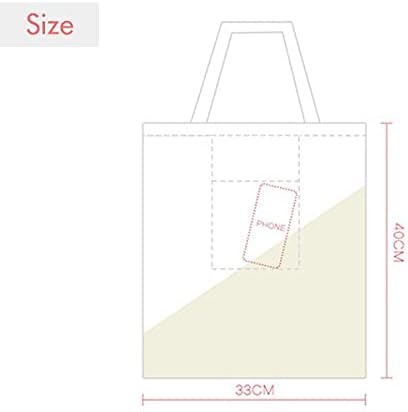 Дијамантски картички за играње геометриски образец тота платно торба за шопинг сачер случајна чанта