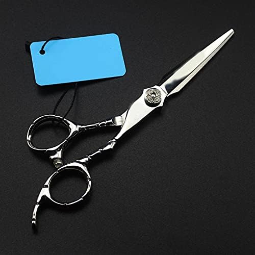 Професионални ножици за сечење на коса од 6 инчи, фризерски ножици директно опаѓање ножици бербер материјали за салони за салони