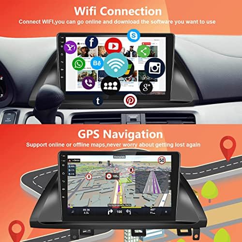 За Honda Odyssey 2005-2010 Android Car Stereo поддршка безжичен CarPlay & Android Auto со 10,1 инчен GPS Escrience GPS навигација Bluetooth