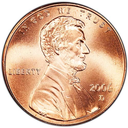 2006 г Сатен финиш Линколн Меморијален цент избор нециркулирана нане во САД