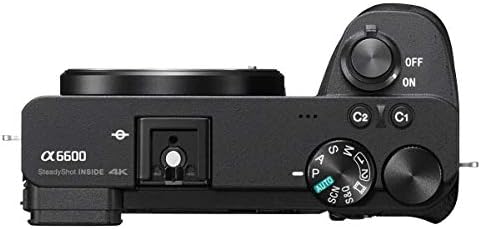 Само Sony Alpha A6600 без огледало на дигитална камера, аудио пакет со Rode Videomicro Mic, Case, Battery, Charger, SD картичка