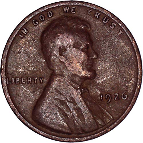 1926 година Линколн пченица цент 1С за нециркулирани