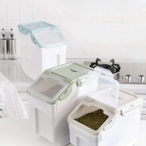 Контејнер за складирање на храна сад за складирање на сад ориз за домаќинство ориз цилиндер запечатена кутија за складирање на ориз пластична