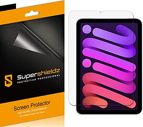 Супершилдз Дизајниран За apple iPad Mini 6 8,3-Инчен Заштитник На Екранот, Јасен Штит Со Висока Дефиниција
