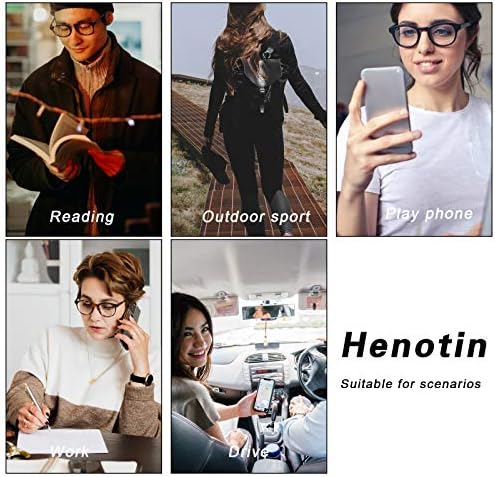 Henotin 5 Пакет Сина Светлина Блокирање Очила За Читање За Жени И Мажи Пролет Шарка Компјутерски Читачи