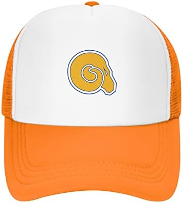 ЛУJЗВОП АЛБАНИ ​​Државен универзитет лого Камион Хатс ， Прилагодлива удобна мрежа за бејзбол капа за мажи и жени