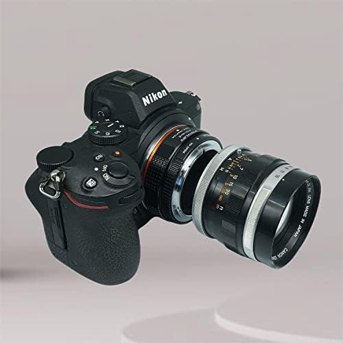 Адаптерот за монтирање на леќи со фолси со рачката на отворот компатибилен со леќите на Canon FD FL до Nikon Z Mount Camera Commant Complational
