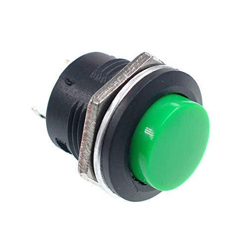Oiyagai 5 пара R13-507 SPST моментално зелено/црвено копче за копче за притискање 125V/6A 250V/3A