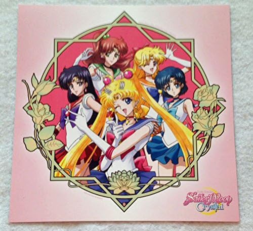 Sailor Moon Crsytal 8 x8 Оригинална промо DS картичка/постер SDCC 2015 Mint Comic Con