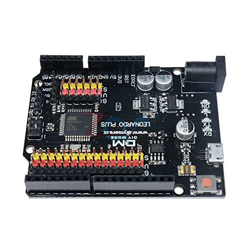 Leonardo R3 Plus Mcrocontroller Development Board I/O Shield Module Atmega32U4 Pro Micro 5V SPI IIC за Arduino Micro USB кабел