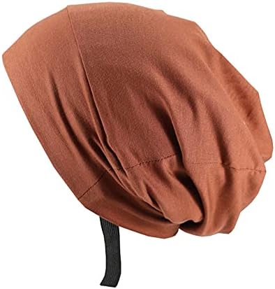 SSDXY SAIN LED BEANIE капа за жени прилагодлива еластичност мека капаче за истегнување цврста боја на ветерници за ветровитница