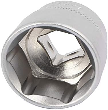 Нов LON0167 1/2 Плоштад е прикажан диск 27мм хром-ванадиум сигурна ефикасност челична оска орев 6 точки хексадецимален сребрен тон