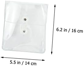 Зеродеко 3 парчиња Транспарентна Торба За Складирање Тоалет Организатор За Складирање Торба За Козметичка Торба Торба За Ликвидација