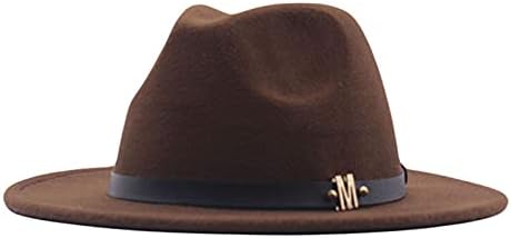 Капа од пот волна волна капа широк појас женски тока класична федора капа, панама флопи бејзбол капачиња бејзбол човек
