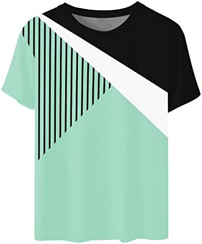 Летна есенска екипа на вратот на вратот жени кратки 3/4 ракав 2023 памук графички викторијански ленти со врвна маичка за девојчиња ZJ