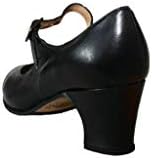 Чевли од Фламенко, жена, кожа, со нокти, големина 6 црна